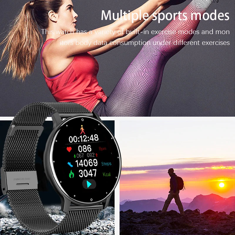 Elegancia y tecnología en tu muñeca
El Smartwatch LIGE 2025 para Mujer combina diseño moderno y pantalla táctil completa con funciones deportivas y de salud. Compatible con Android e iOS, es resistente al agua IP67 y perf