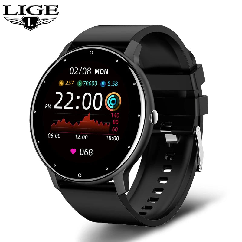 Elegancia y tecnología en tu muñeca
El Smartwatch LIGE 2025 para Mujer combina diseño moderno y pantalla táctil completa con funciones deportivas y de salud. Compatible con Android e iOS, es resistente al agua IP67 y perf