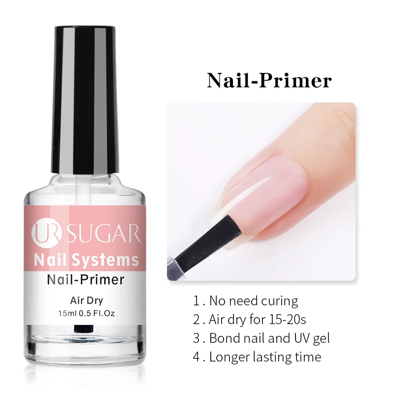 UR SUGAR Nail Dehydrate Oil 15ml | Preparador de uñas profesional que elimina grasa y humedad, mejorando la adhesión de acrílicos, polygel y esmaltes. Evita levantamientos y prolonga la duración de tu manicura.
