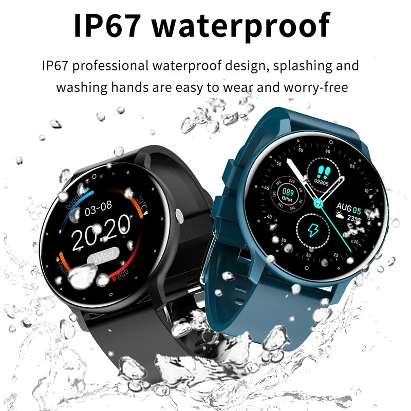 Elegancia y tecnología en tu muñeca
El Smartwatch LIGE 2025 para Mujer combina diseño moderno y pantalla táctil completa con funciones deportivas y de salud. Compatible con Android e iOS, es resistente al agua IP67 y perf