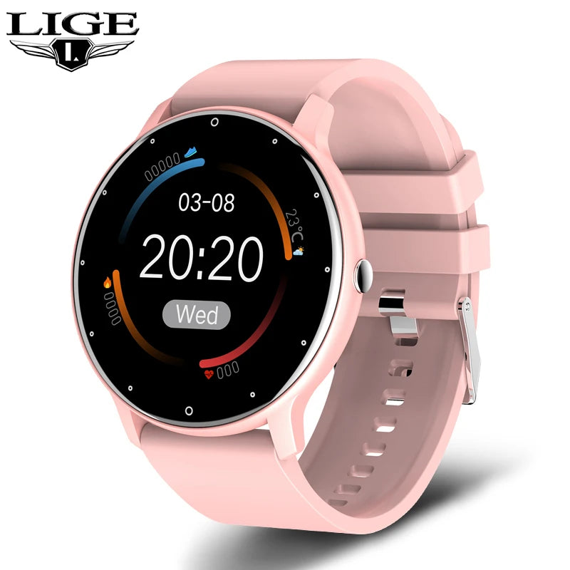 Elegancia y tecnología en tu muñeca
El Smartwatch LIGE 2025 para Mujer combina diseño moderno y pantalla táctil completa con funciones deportivas y de salud. Compatible con Android e iOS, es resistente al agua IP67 y perf