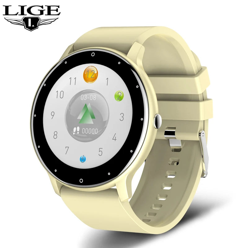 Elegancia y tecnología en tu muñeca
El Smartwatch LIGE 2025 para Mujer combina diseño moderno y pantalla táctil completa con funciones deportivas y de salud. Compatible con Android e iOS, es resistente al agua IP67 y perf