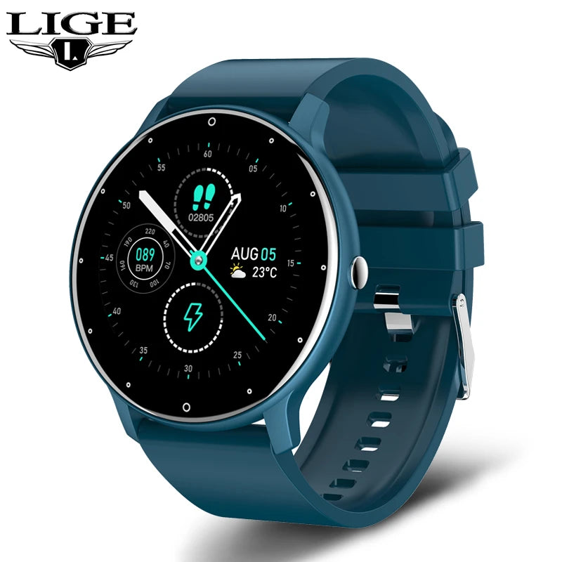 Elegancia y tecnología en tu muñeca
El Smartwatch LIGE 2025 para Mujer combina diseño moderno y pantalla táctil completa con funciones deportivas y de salud. Compatible con Android e iOS, es resistente al agua IP67 y perf
