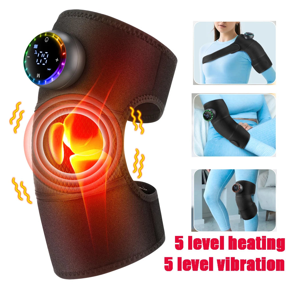 Alivio inmediato para tus articulaciones
El Masajeador Eléctrico Térmico para Rodillas, Hombros y Codos combina calor y vibración para mejorar la circulación sanguínea, reducir el dolor y relajar los músculos.