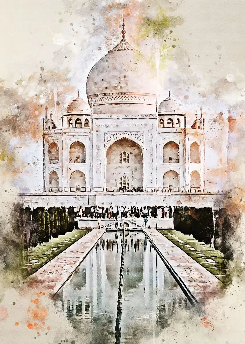 “Lienzo Decorativo de Edificios Famosos del Mundo | Pintura Escénica de Ciudad y Paisaje Urbano, Impresión en Póster para Pared, Arte Moderno para Sala de Estar y Hogar.”