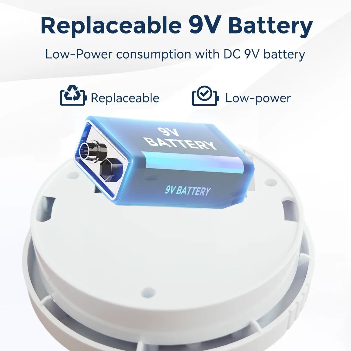 ¡Protege tu hogar y oficina con un sistema de alarma confiable! Este detector de humo de alta calidad es esencial para mantener tu espacio seguro y libre de riesgos. Con batería reemplazable de 9V y un sensor de humo avanza