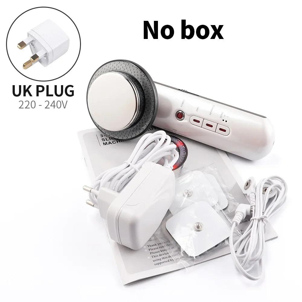 Máquina de Masaje Reductora 6 en 1 con Ultrasonido, EMS e Infrarrojo
Transforma tu rutina de belleza con este dispositivo multifuncional.