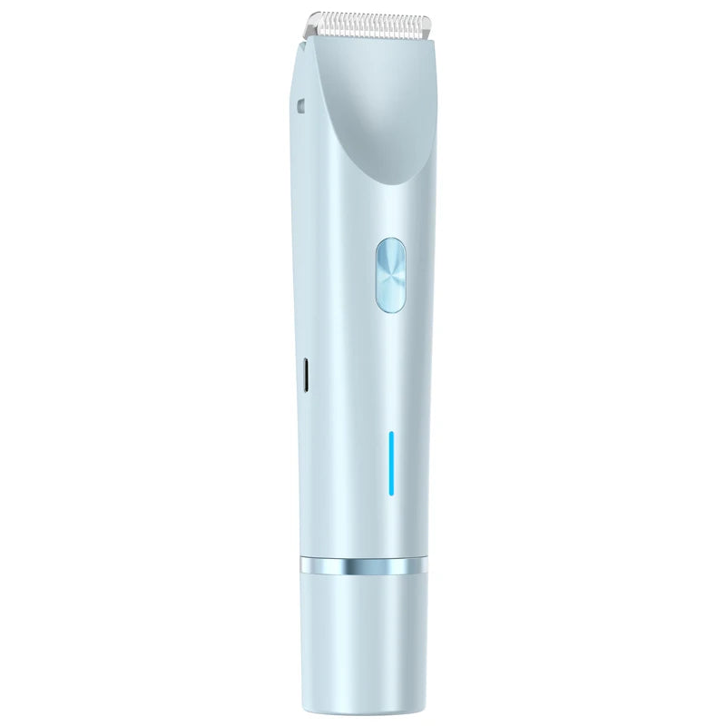 Depiladora Eléctrica 2 en 1 para Mujeres 
Olvídate del dolor y la incomodidad al depilarte. Con esta afeitadora eléctrica portátil y recargable, obtendrás una piel suave y perfecta en minutos.