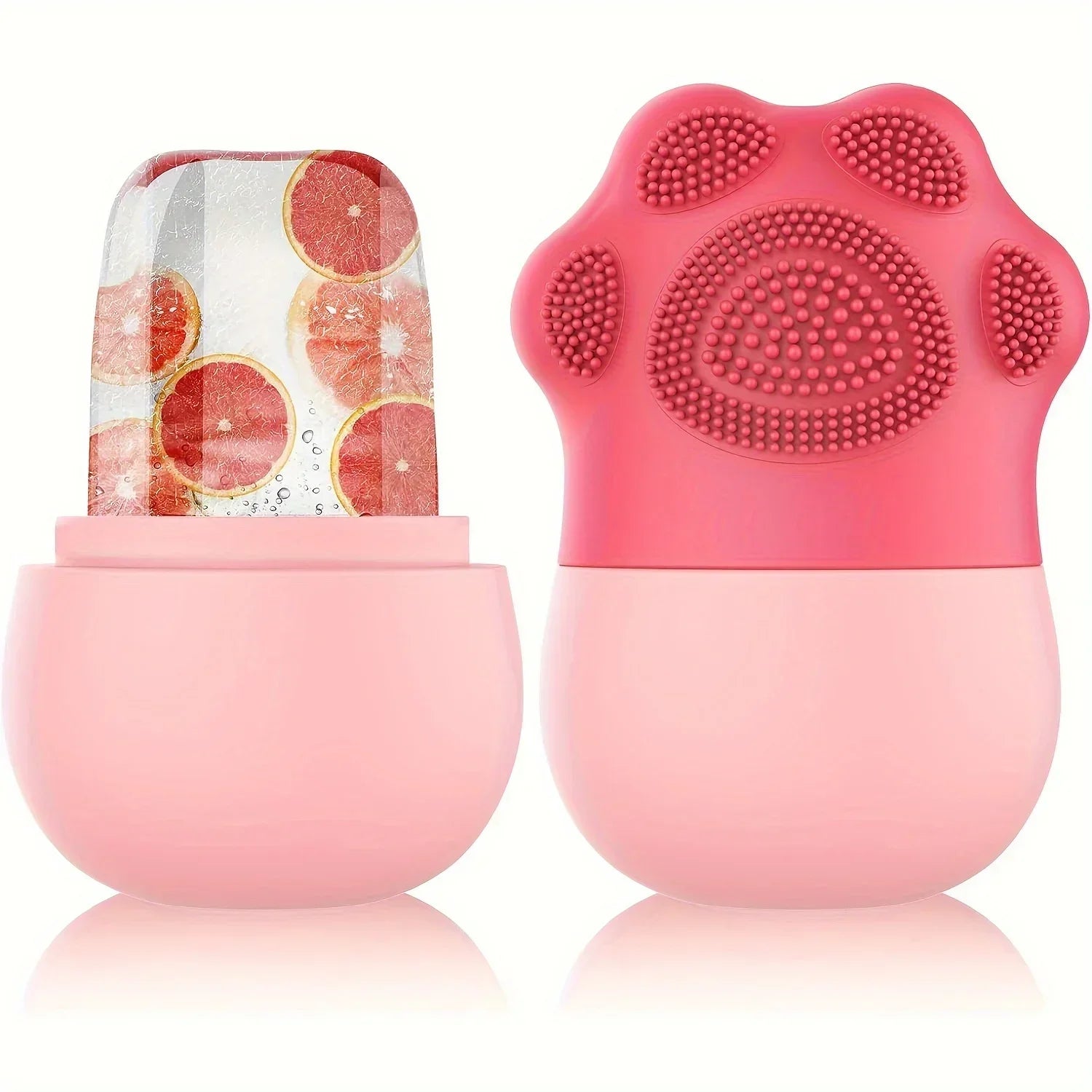 Disfruta de un tratamiento facial refrescante y revitalizante con este molde de hielo de silicona. Su diseño en esfera permite un masaje efectivo que ayuda a levantar y tonificar el rostro, reducir la hinchazón, mejorar la circulación y combatir el acné.