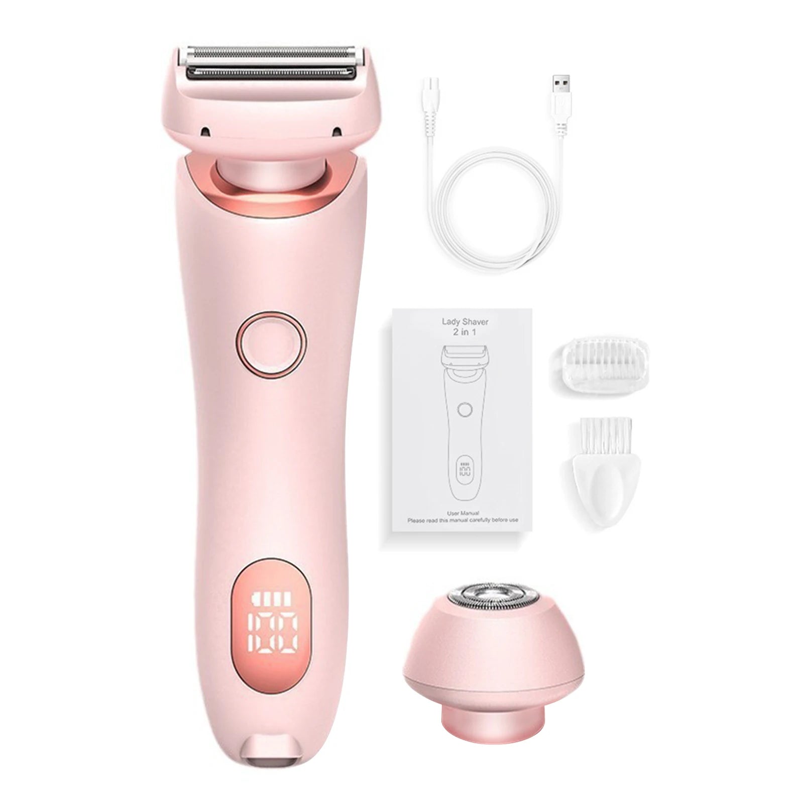 Depiladora Eléctrica Femenina 2 en 1 IPX7 Impermeable ✨
Consigue una piel suave y libre de vello en minutos con esta práctica y elegante afeitadora recargable para mujeres, perfecta para todo el cuerpo.