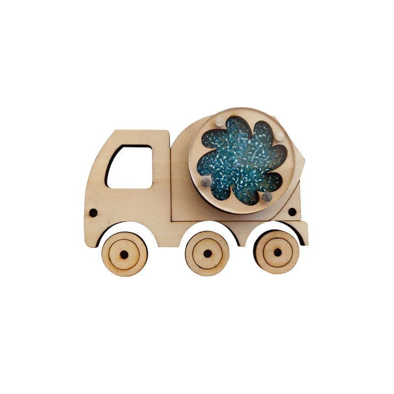 Tablero Montessori Busy Board DIY | Juguete educativo de madera con accesorios sensoriales que estimulan la motricidad fina, la concentración y el aprendizaje práctico. Ideal para que los niños jueguen, exploren y desarrol