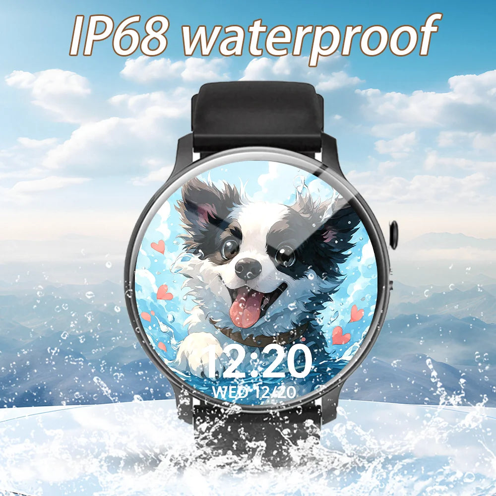 Rendimiento y estilo en un solo relojEl Smartwatch LAXASFIT 2025 combina deporte, salud y conectividad en un diseño resistente al agua IP68. Con llamadas Bluetooth y compatible con Android e iOS.