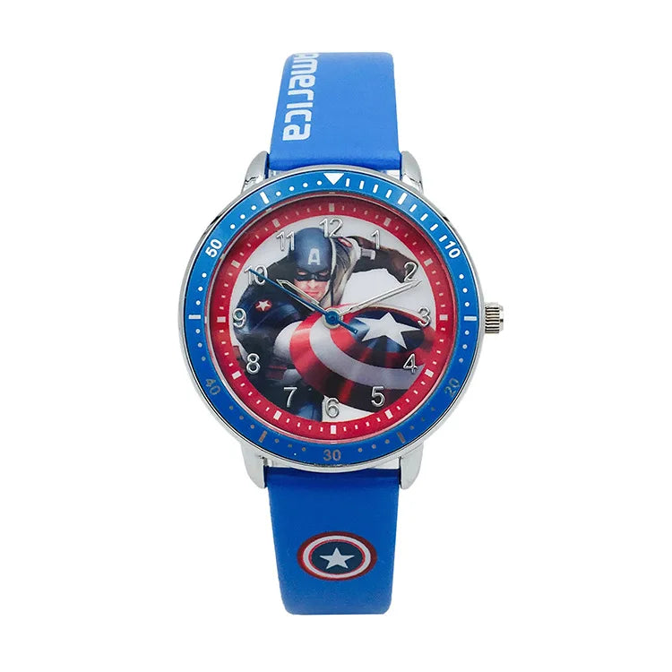 Reloj de moda Disney Stitch Mickey Mouse, Super Héroes favoritos. Análogo.