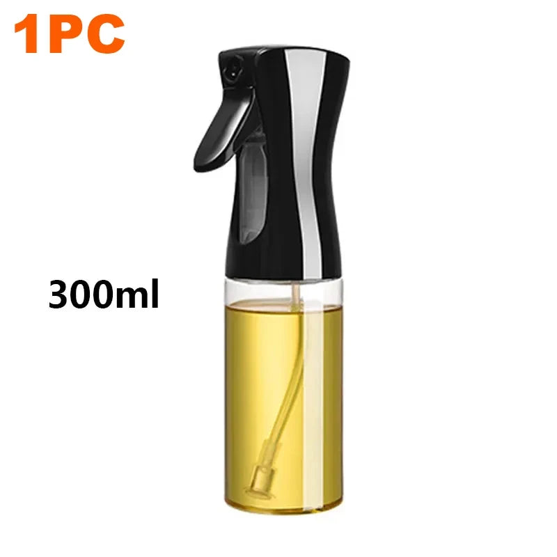 “Botella Pulverizadora de Aceite y Vinagre 200/300/500ml | Ideal para Cocina, Barbacoa y Horneado, Permite Rociar Aceite de Oliva y Otros Líquidos de Forma Uniforme, Incluye Cepillo para Mayor Comodidad.”