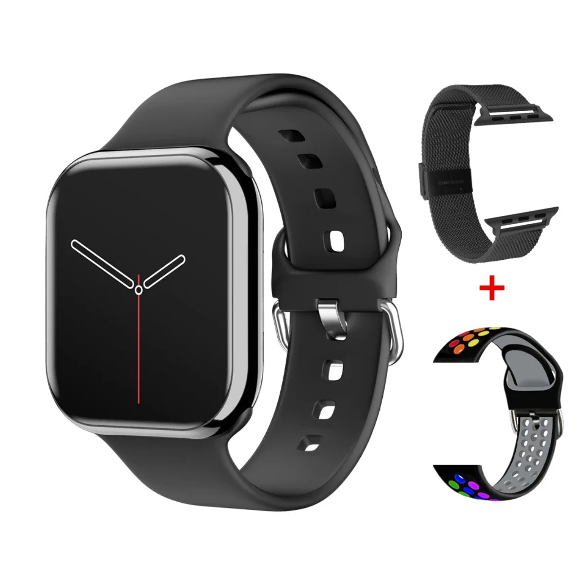 Tecnología y estilo en tu muñeca
El Smartwatch GPS Serie 9 ofrece pantalla Always-On, llamadas Bluetooth, NFC y medición de temperatura corporal. Compatible con iOS y Android, diseñado para hombres y mujeres que buscan sa
