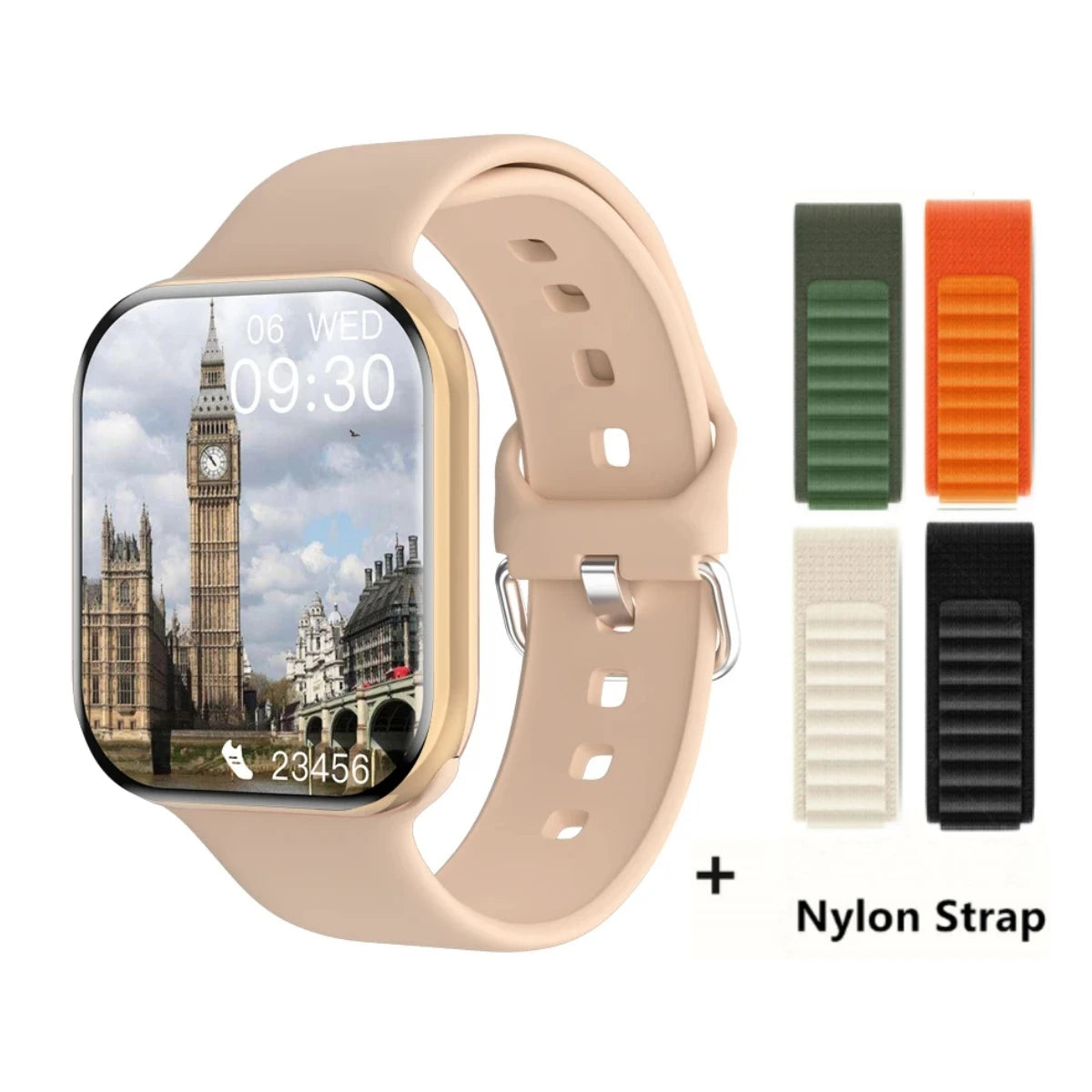 Tecnología y estilo en tu muñeca
El Smartwatch GPS Serie 9 ofrece pantalla Always-On, llamadas Bluetooth, NFC y medición de temperatura corporal. Compatible con iOS y Android, diseñado para hombres y mujeres que buscan sa