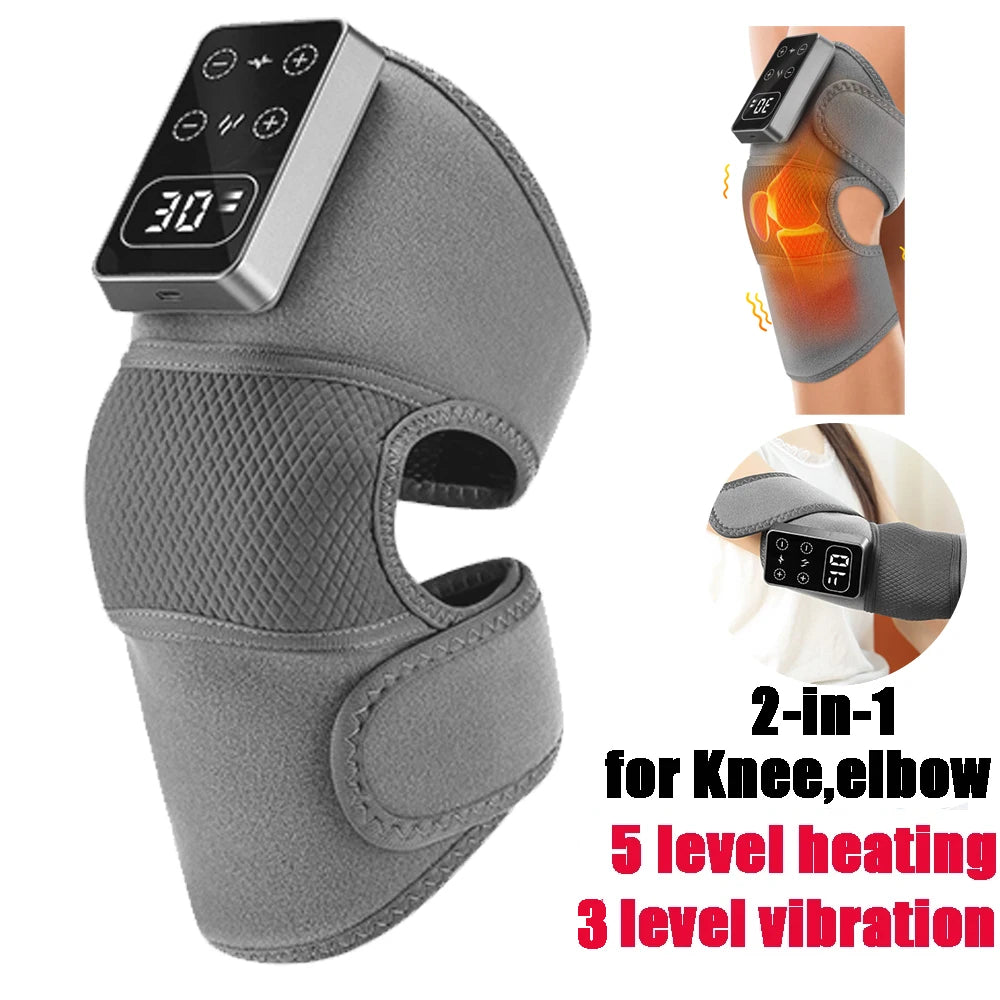 Alivio inmediato para tus articulaciones
El Masajeador Eléctrico Térmico para Rodillas, Hombros y Codos combina calor y vibración para mejorar la circulación sanguínea, reducir el dolor y relajar los músculos.
