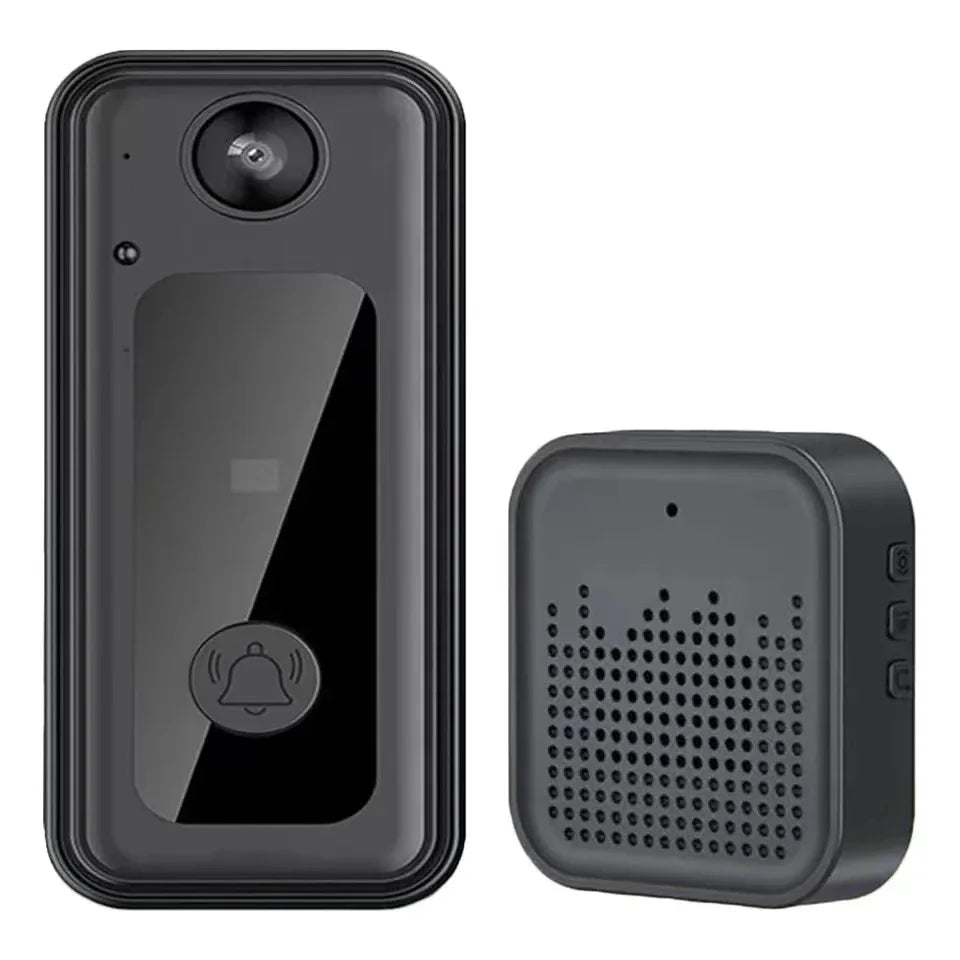 ¡Dale un toque de tecnología avanzada y seguridad a tu entrada! El Timbre Inalámbrico Tuya con cámara HD, Wifi, Intercomunicador de Seguridad, Visión Nocturna y Comunicación Bidireccional. Resistente al agua.