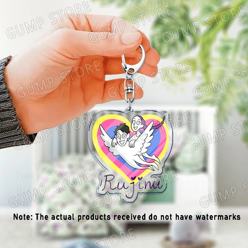 Llavero K-Pop Demon Hunters | Accesorio divertido y coleccionable con personajes Huntrix, Saja, Rumi, Zoey, Jinu y Derpy Tiger. Ideal como regalo, adorno para mochilas o llaves, perfecto para fans que quieren mostrar su estil