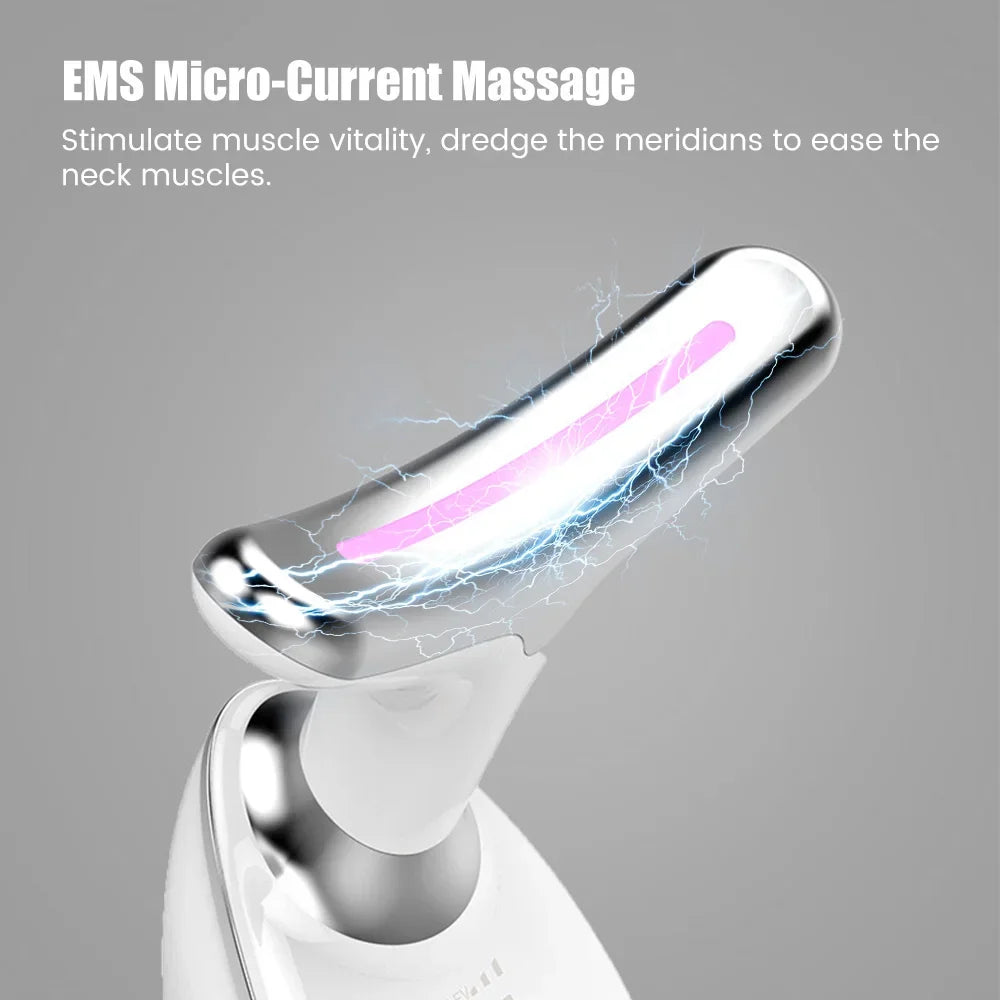¡Rejuvenece tu piel sin cirugías!
Con el Dispositivo Facial y Cuello EMS con Luz LED elimina la papada, reduce arrugas y reafirma la piel en minutos.