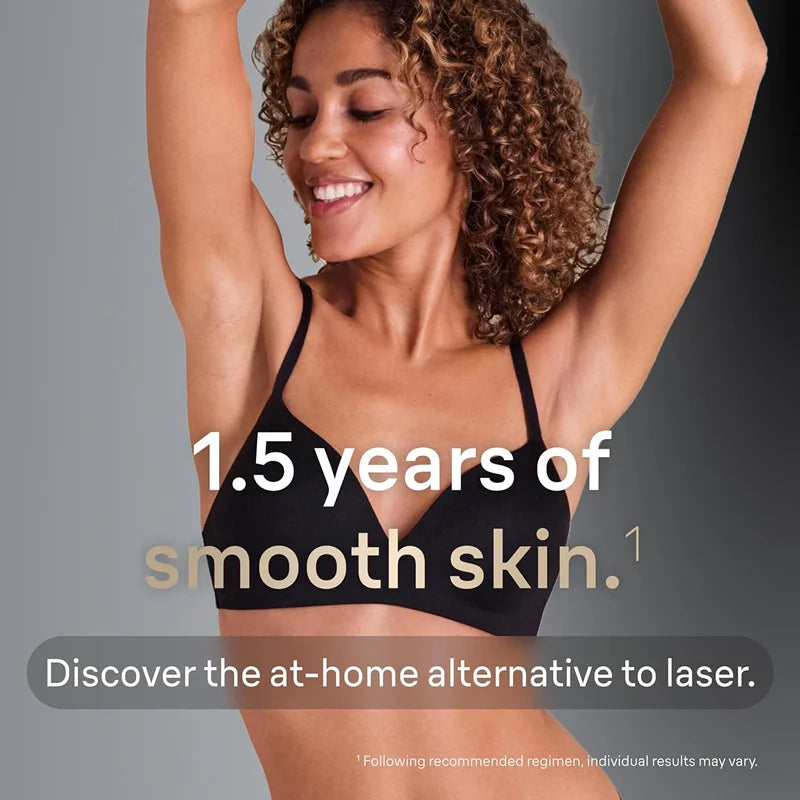 Nueva Depiladora Láser IPL Permanente 5 en 1 ✨
La solución completa para el cuidado personal. Este innovador dispositivo combina varias funciones en una sola máquina, ideal tanto para mujeres como para hombres.