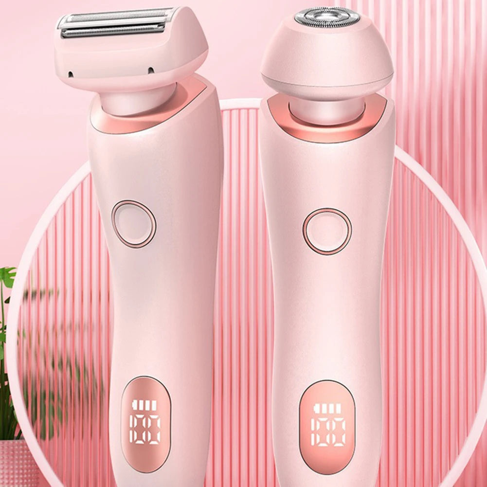 Depiladora Eléctrica Femenina 2 en 1 IPX7 Impermeable ✨
Consigue una piel suave y libre de vello en minutos con esta práctica y elegante afeitadora recargable para mujeres, perfecta para todo el cuerpo.