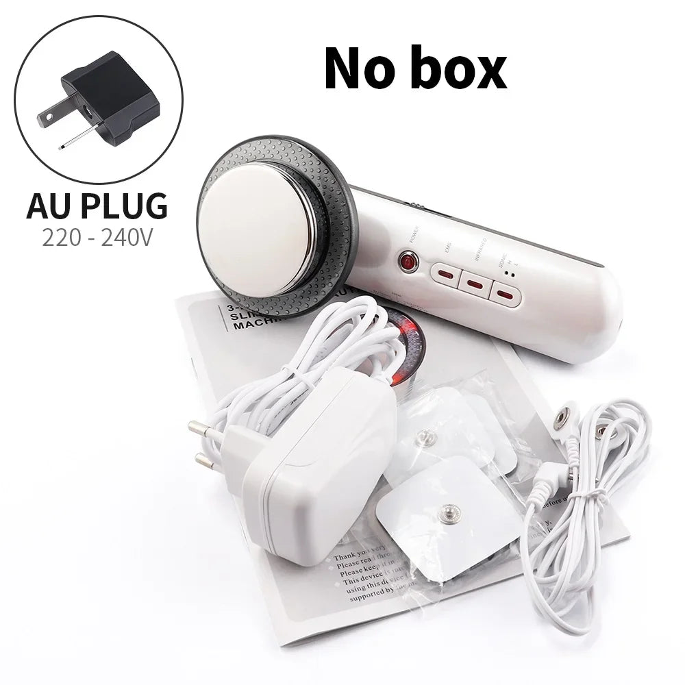 Máquina de Masaje Reductora 6 en 1 con Ultrasonido, EMS e Infrarrojo
Transforma tu rutina de belleza con este dispositivo multifuncional.