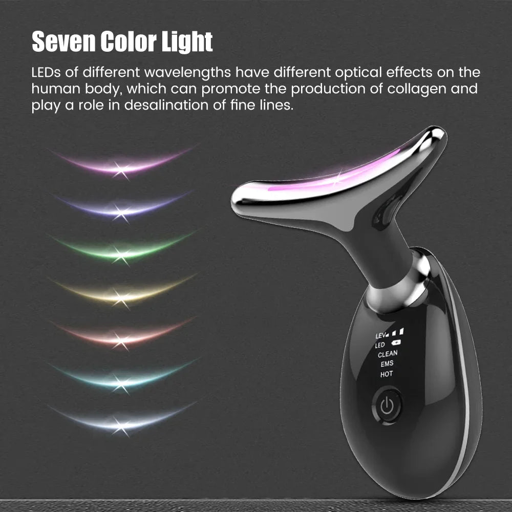 ¡Rejuvenece tu piel sin cirugías!
Con el Dispositivo Facial y Cuello EMS con Luz LED elimina la papada, reduce arrugas y reafirma la piel en minutos.