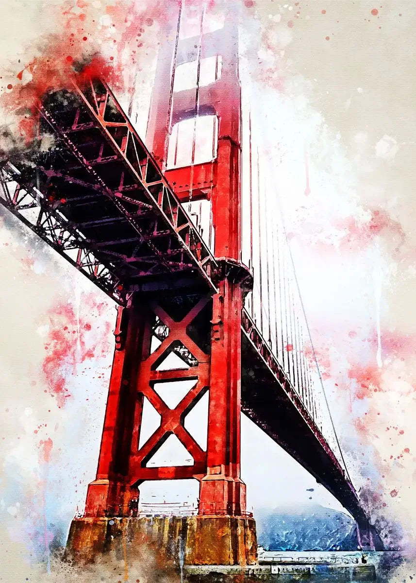 “Lienzo Decorativo de Edificios Famosos del Mundo | Pintura Escénica de Ciudad y Paisaje Urbano, Impresión en Póster para Pared, Arte Moderno para Sala de Estar y Hogar.”