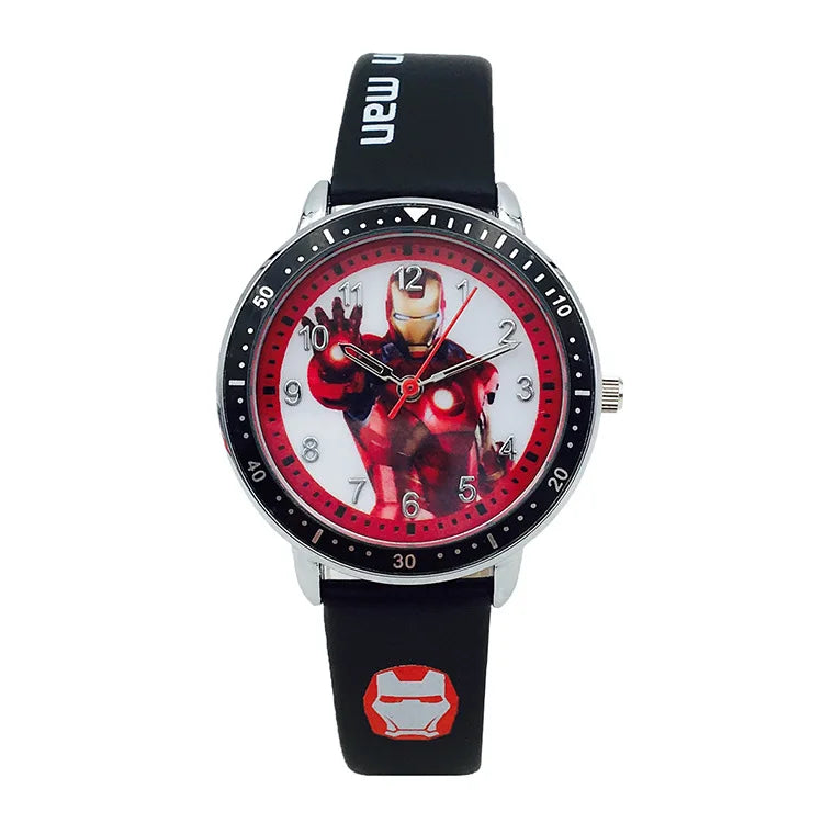 Reloj de moda Disney Stitch Mickey Mouse, Super Héroes favoritos. Análogo.