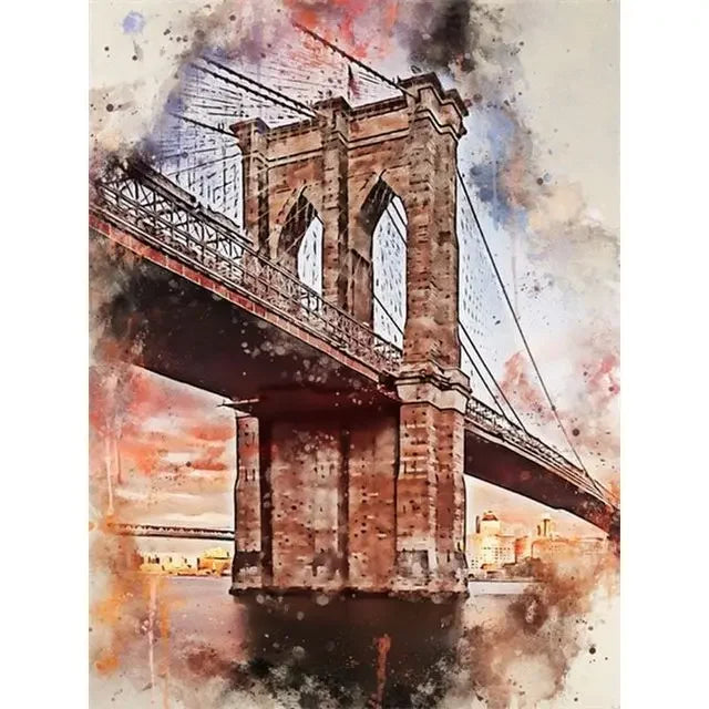 “Lienzo Decorativo de Edificios Famosos del Mundo | Pintura Escénica de Ciudad y Paisaje Urbano, Impresión en Póster para Pared, Arte Moderno para Sala de Estar y Hogar.”