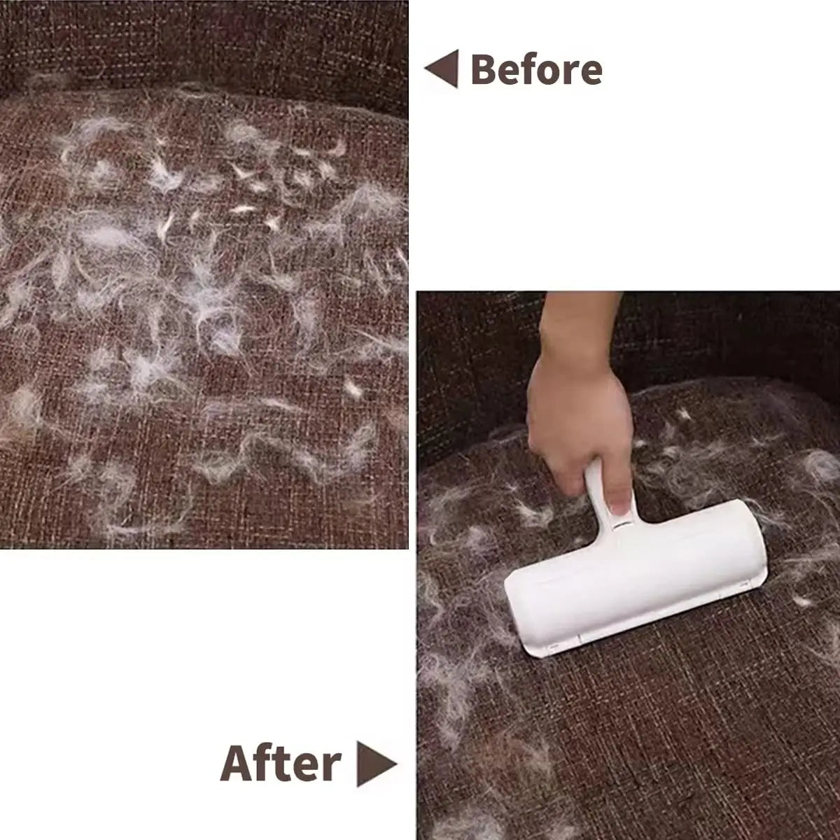 Rodillo Removedor de Pelos de Mascotas con Base Autolimpiante ✨
Despídete de los pelos de perro y gato en tus muebles y ropa con esta práctica herramienta de limpieza, diseñada para un hogar siempre impecable.