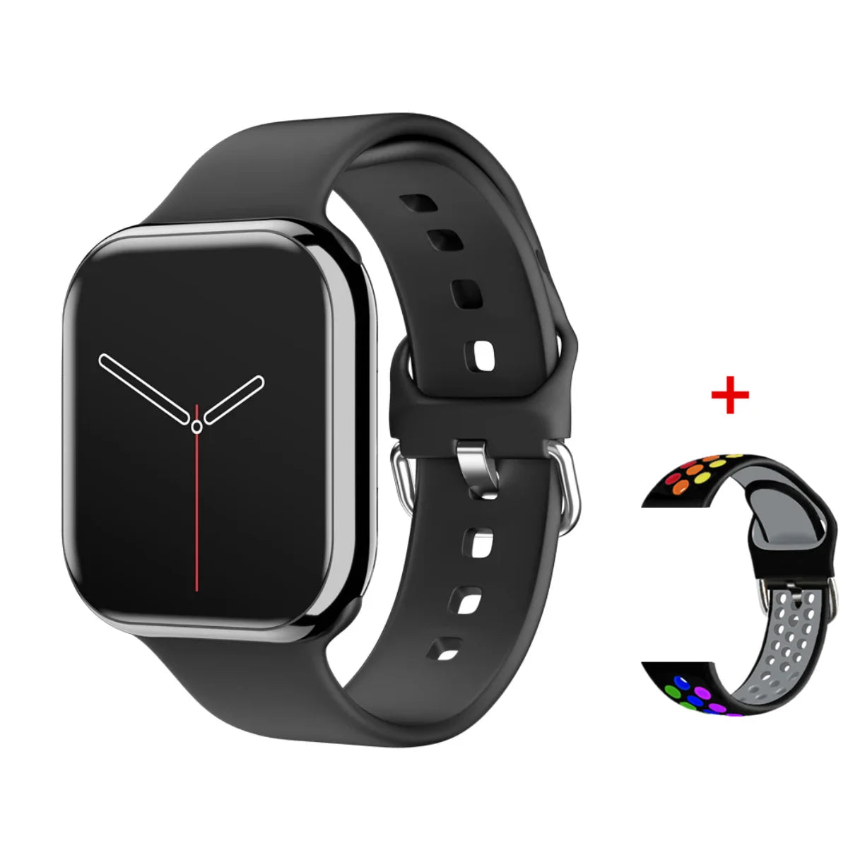 Tecnología y estilo en tu muñeca
El Smartwatch GPS Serie 9 ofrece pantalla Always-On, llamadas Bluetooth, NFC y medición de temperatura corporal. Compatible con iOS y Android, diseñado para hombres y mujeres que buscan sa