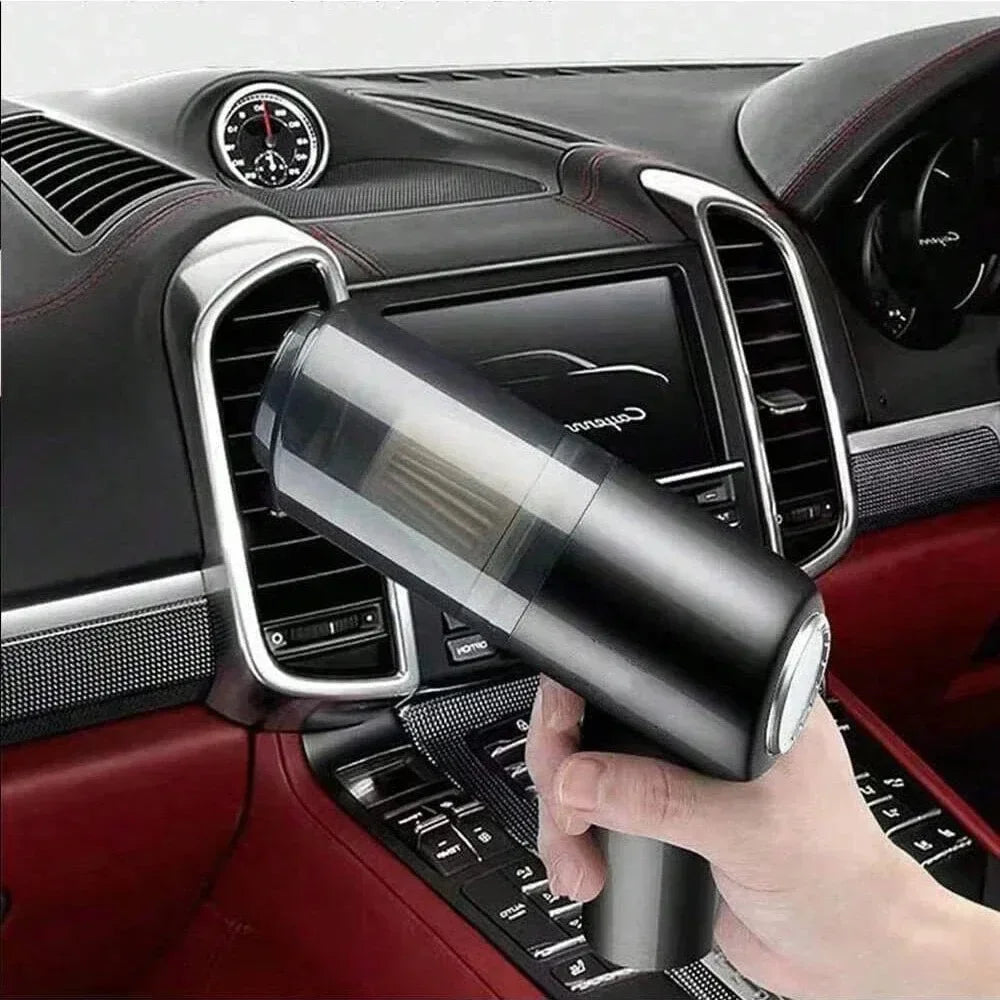 Aspiradora combinada de succión y soplado integrada 3 en 1, aspiradora doméstica con carga USB, puedes usarla en tu automóvil y más.