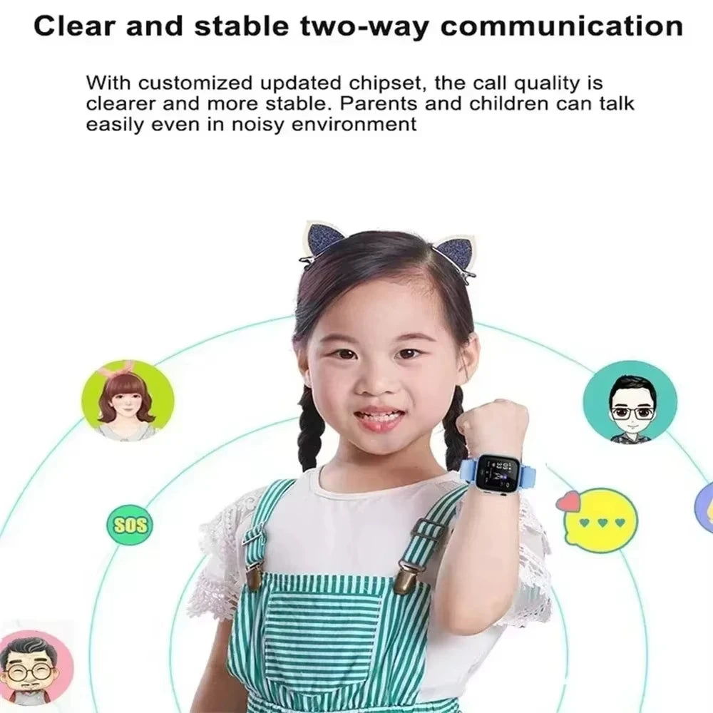 Reloj inteligente Xiaomi para niños, nueva ubicación, videollamada, tarjeta SIM 5G, reloj inteligente para niños, SOS, GPS, cámara, reloj impermeable.