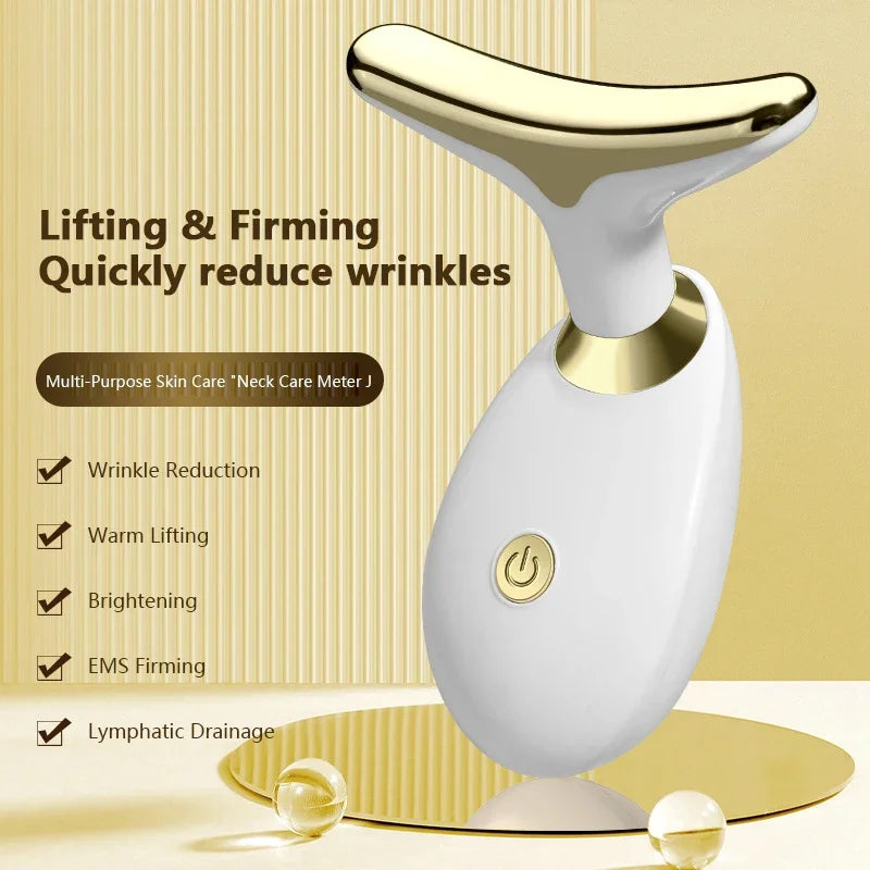 Rejuvenece y redefine tu rostro
El Dispositivo de Lifting Facial y Cuello con masaje vibratorio ayuda a reducir papada, afinar el rostro y aliviar la hinchazón, mientras cuida el contorno de ojos.