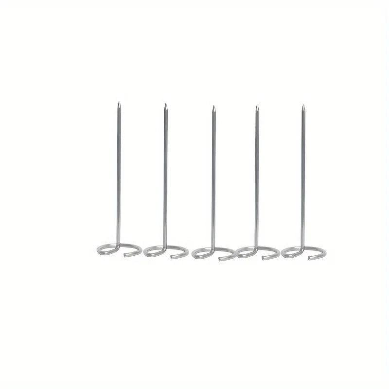 “Juego de 10 Accesorios Universales para Freidora de Aire y Parrilla Vertical | Agujas para Brochetas en Acero Inoxidable 304 de Calidad Alimentaria, Ideales para Hornear y Asar con Seguridad y Durabilidad.”