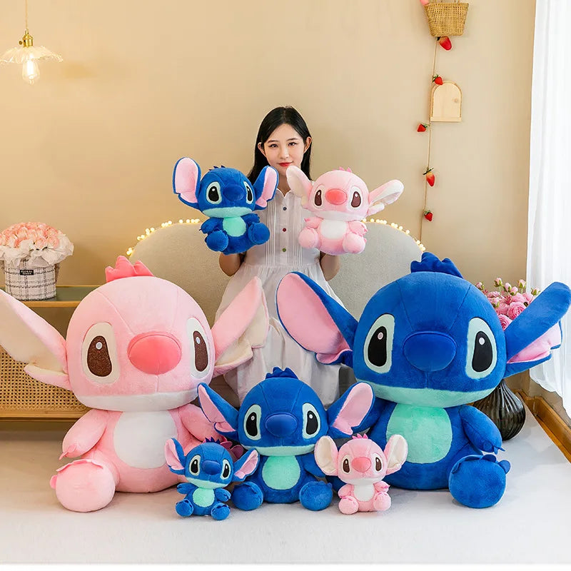 Peluche de Disney Stitch, Suave, Tamaño ideal, Abrazable, permite un sueño plácido.