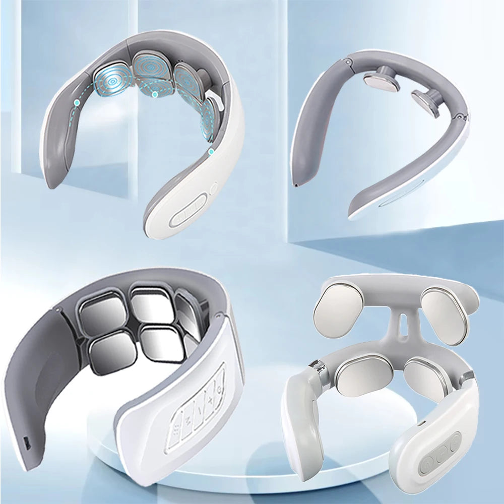 Masajeador Inteligente de Cuello Portátil – Alivio del Dolor Cervical con Tecnología Avanzada
Relaja tu cuello donde sea que estés con el Masajeador Inteligente de Cuello, un dispositivo portátil, recargable y altamente