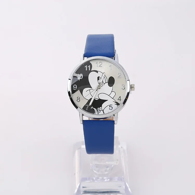 Reloj de moda Disney Stitch Mickey Mouse, Super Héroes favoritos. Análogo.