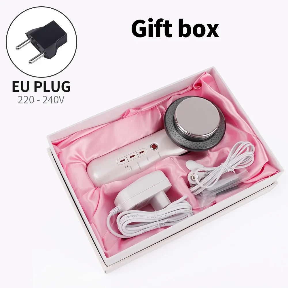 Máquina de Masaje Reductora 6 en 1 con Ultrasonido, EMS e Infrarrojo
Transforma tu rutina de belleza con este dispositivo multifuncional.