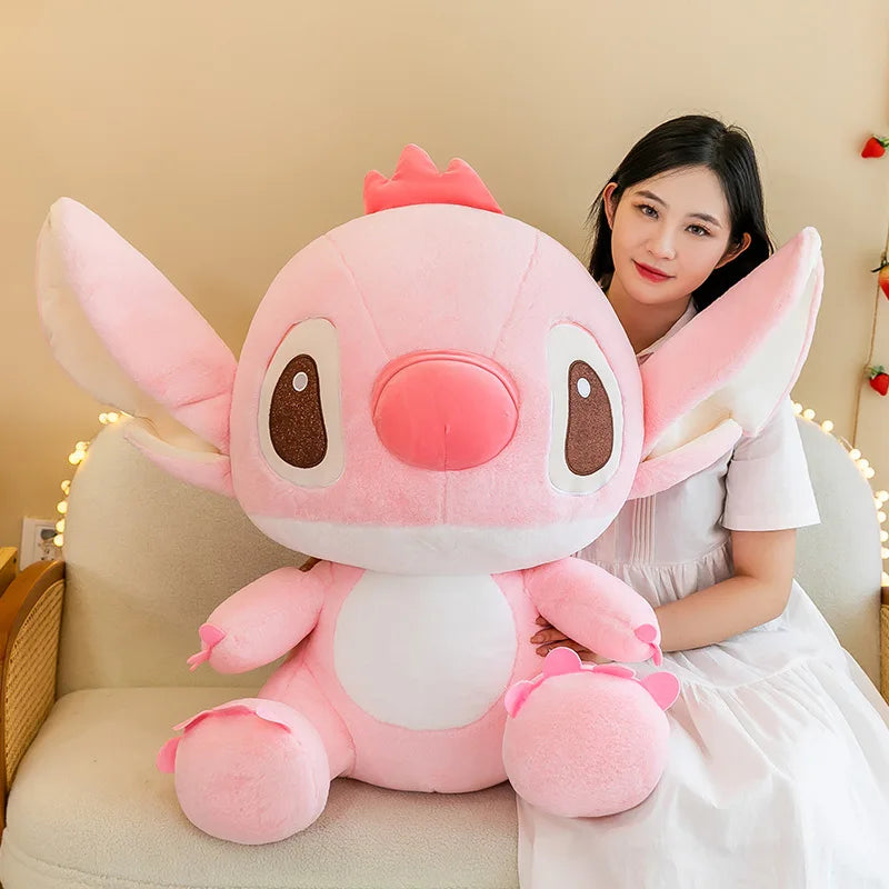Peluche de Disney Stitch, Suave, Tamaño ideal, Abrazable, permite un sueño plácido.