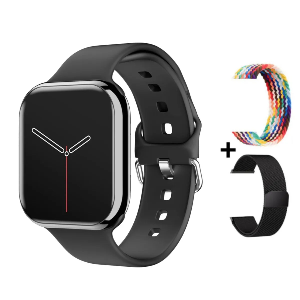 Tecnología y estilo en tu muñeca
El Smartwatch GPS Serie 9 ofrece pantalla Always-On, llamadas Bluetooth, NFC y medición de temperatura corporal. Compatible con iOS y Android, diseñado para hombres y mujeres que buscan sa