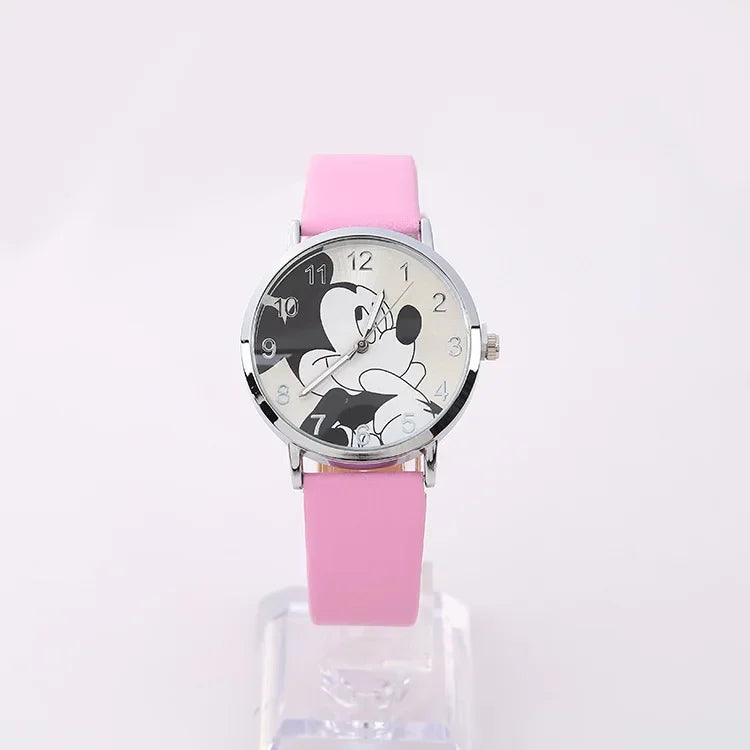 Reloj de moda Disney Stitch Mickey Mouse, Super Héroes favoritos. Análogo.