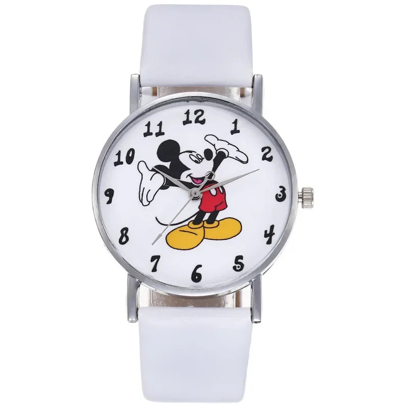 Reloj de moda Disney Stitch Mickey Mouse, Super Héroes favoritos. Análogo.