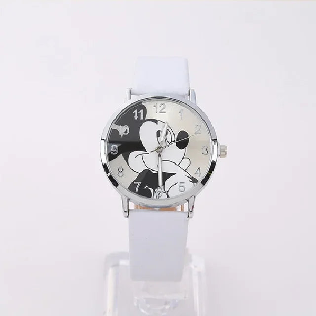 Reloj de moda Disney Stitch Mickey Mouse, Super Héroes favoritos. Análogo.
