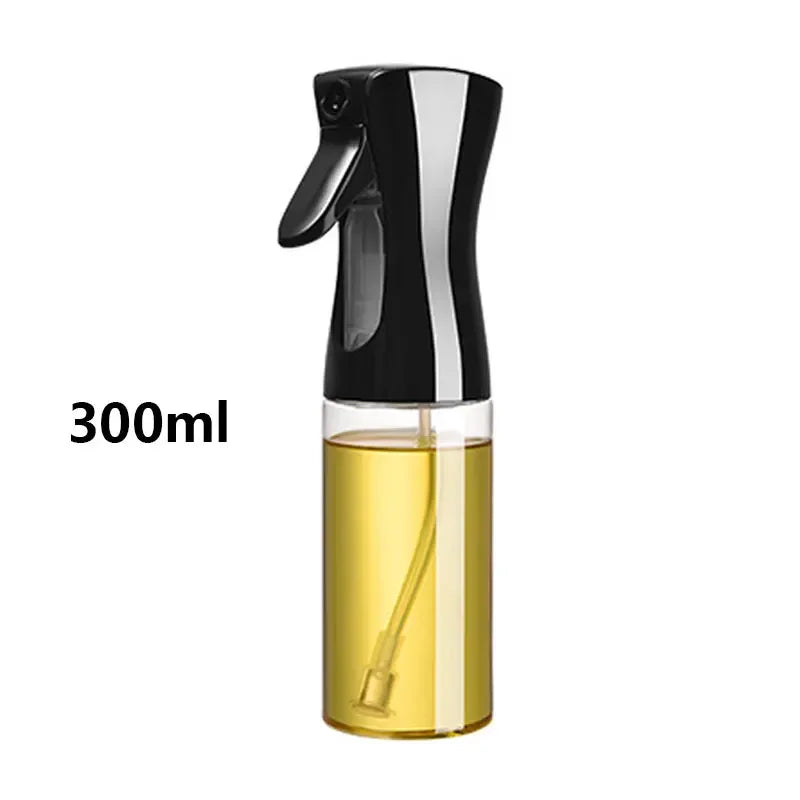 “Botella Pulverizadora de Aceite y Vinagre 200/300/500ml | Ideal para Cocina, Barbacoa y Horneado, Permite Rociar Aceite de Oliva y Otros Líquidos de Forma Uniforme, Incluye Cepillo para Mayor Comodidad.”