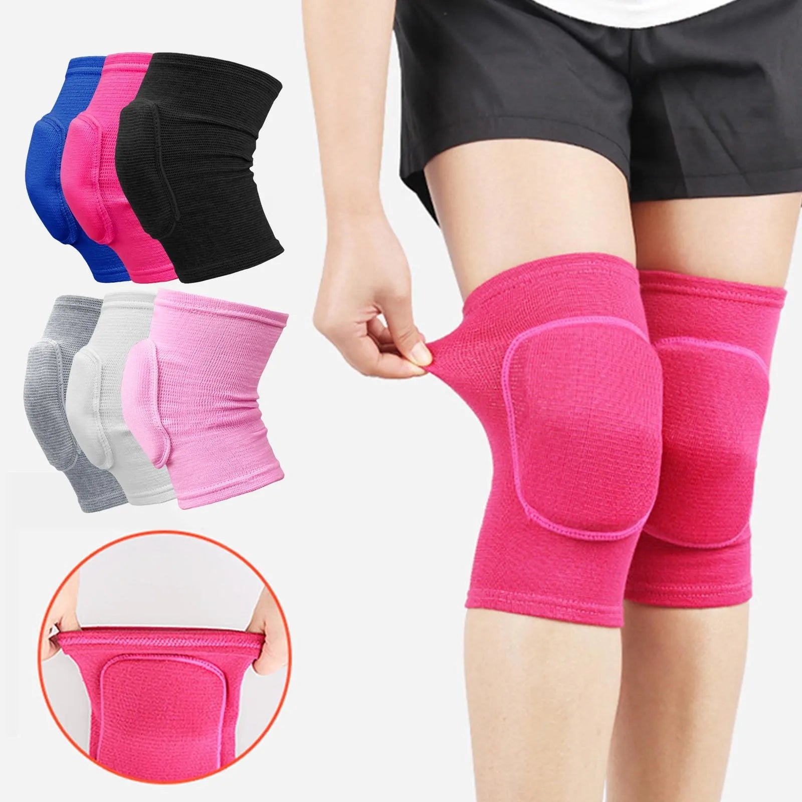 Protección y comodidad en cada movimiento
El pack de 2 Rodilleras Deportivas de Compresión con acolchado de esponja reforzado brinda soporte y protección extra para tus rodillas durante el baile, entrenamientos y rutinas i