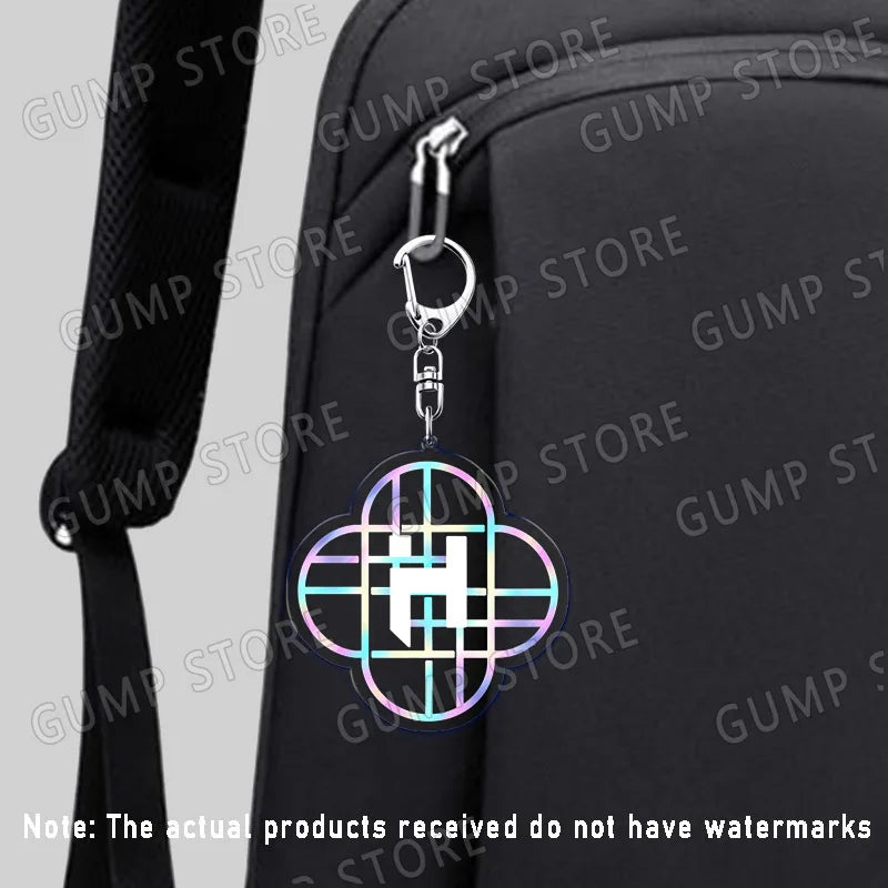 Llavero K-Pop Demon Hunters | Accesorio divertido y coleccionable con personajes Huntrix, Saja, Rumi, Zoey, Jinu y Derpy Tiger. Ideal como regalo, adorno para mochilas o llaves, perfecto para fans que quieren mostrar su estil