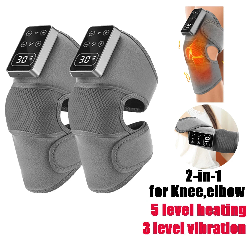 Alivio inmediato para tus articulaciones
El Masajeador Eléctrico Térmico para Rodillas, Hombros y Codos combina calor y vibración para mejorar la circulación sanguínea, reducir el dolor y relajar los músculos.